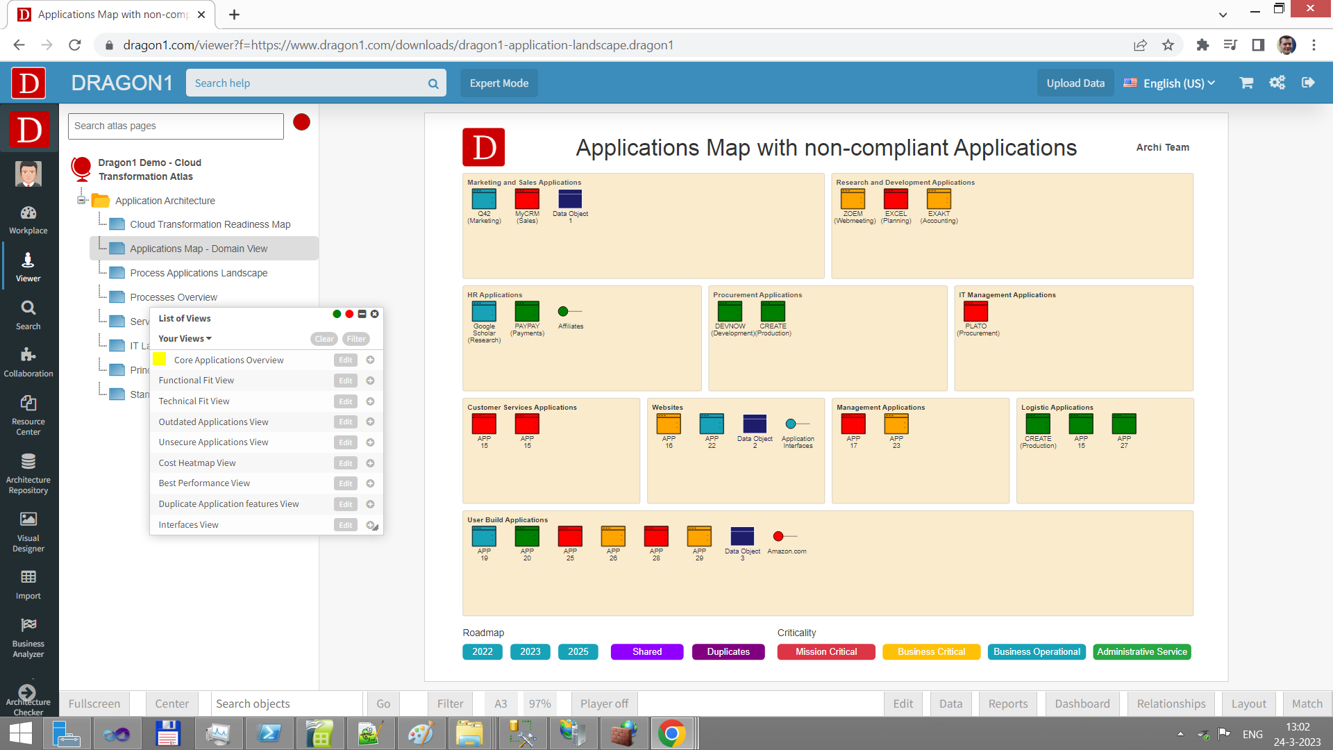 Application Landscape