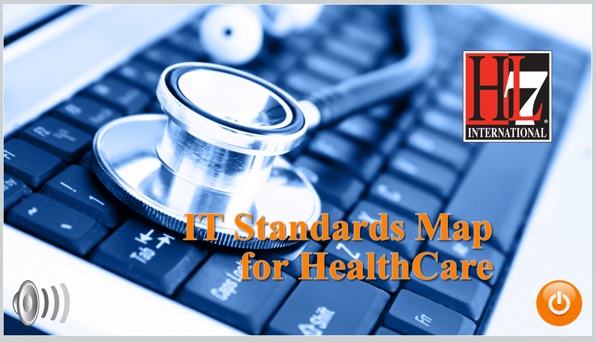 IT standards Landscape for Healthcare Example